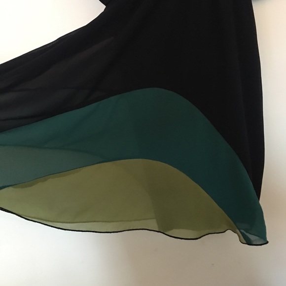 Sweet Storm S Navy Blue Color-block Dress - Picture 4 of 5